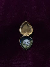 Load image into Gallery viewer, Oleander and Skull Locket Necklace
