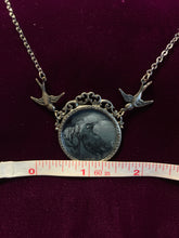 Load image into Gallery viewer, Crow Between Worlds Pendant
