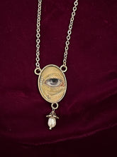 Load image into Gallery viewer, Mysterious Eye with Pearl Necklace
