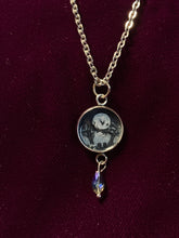 Load image into Gallery viewer, Full Moon and Crystal Pendant
