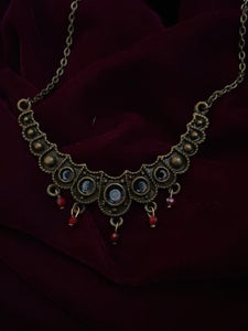 Moon Phases Crescent Necklace