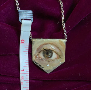 Lover's Eye Banner Necklace