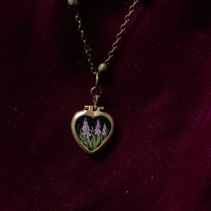 Until Death Necklace - Foxglove