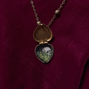 Until Death Necklace- Lily of the Valley
